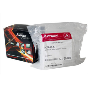 Microplaca Axygen PCR de 96 pocillos, transparente, con media falda, 0.2 ml, desechable, para aplicaciones PCR - Product Image 1