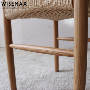WISEMAX mobili minimalisti <span class=keywords><strong>in</strong></span> stile nordico moderno sgabello quadrato <span class=keywords><strong>in</strong></span> <span class=keywords><strong>legno</strong></span> massello sedia a panchina <span class=keywords><strong>con</strong></span> seduta <span class=keywords><strong>in</strong></span> corda per Bar e Bar uso - Product Image 6