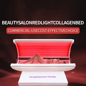 Cama de Bronceado con Terapia de Luz Roja LED, Tipo Cápsula, para Interiores, con Cobertura <span class=keywords><strong>UVA</strong></span>/<span class=keywords><strong>UVB</strong></span> 360°, para Spa y Salón de Belleza - Product Image 2