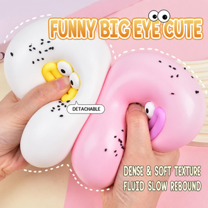 Jouets Squishy Kawaii Smushers Visages d'Animaux, Balles Anti-Stress Souples en TPR, Jouet Fidget pour Enfants à Remontée Lente, Jouet à Presser Interchangeable - Product Image 1