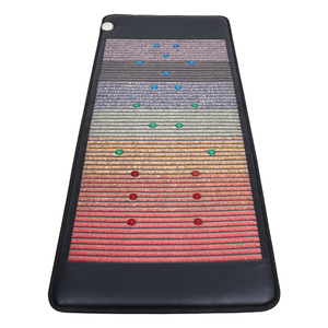 Decavem PEMF Fóton infravermelho distante aquecimento massagem fisioterapia ânion chakra Cristal Pedras preciosas Ametista arco-íris esteira colchão - Product Image 6