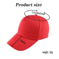 Gorra de Béisbol Unisex de Algodón para Bebé con Visera Curva para Protección Solar
