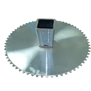 Factory made hot selling mechanical tools Big gear with fixed square tube Steel surface protective coating