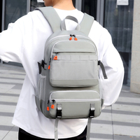 Fabricación de mochilas En stock Mochilas para estudiantes Bolso de hombro unisex