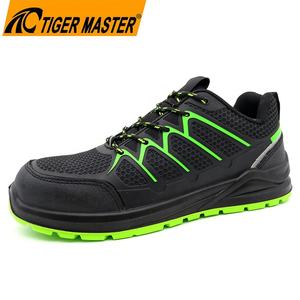 Zapatos de Seguridad Tiger Master KPU Antideslizantes, Resistentes al Aceite, con Puntera de Acero Europea, Antipinchazos, Transpirables, Deportivos y Modernos <span class=keywords><strong>para</strong></span> Almacén y Taller - Product Image 1