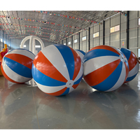 Ballon de plage gonflable arc-en-ciel personnalisé Jeu interactif gonflable Jeux de plein air Team Building pour enfants