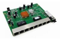 8 Port LAN 10/100Mbps IP65 Tahan Cuaca Luar Ruangan Reverse POE Single Mode Fiber Optik EPON ONU Bersertifikasi CE RoHS FCC FTTH 4KV