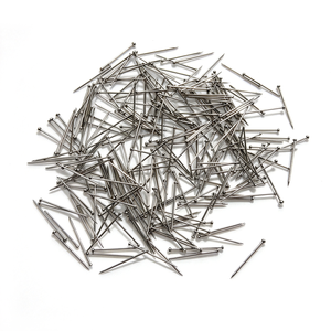 Épingles de bureau argentées de 25 mm de haute qualité à prix compétitif, fournitures scolaires, épingles en acier nickelé brillant pour tableau en liège et avisoir - Product Image 6