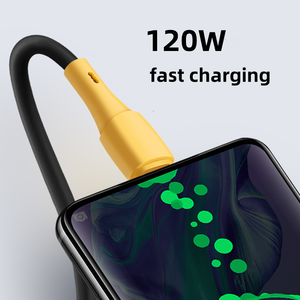 Loại C Android 120W Nhanh Chóng Sạc Cáp Dữ Liệu Thích Hợp Cho Huawei Xiaomi iPhone Máy Tính Bảng Pd Sạc Cáp - Product Image 3