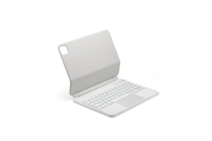 Clavier sans fil avec pavé tactile de couleur blanche, étui pour clavier magique pour <span class=keywords><strong>iPad</strong></span> Air <span class=keywords><strong>5</strong></span>/4 <span class=keywords><strong>10</strong></span>,9 pouces - Product Image 2