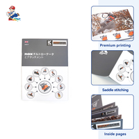 Impression personnalisée de brochures pliantes, catalogues et livrets avec reliure agrafée