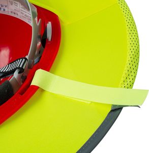 واقي شمس للخوذة الواقية، عبوة واحدة، أصفر، شبكة كاملة وقياسية لحجب الشمس، عاكس للضوء عالي الوضوح، إكسسوارات الخوذة الواقية - Product Image 6