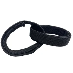 Reusable Soft Stretch Cable Ties Adjustable Nylon Elastic Hook and Loop Strap