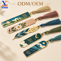 Hohles Quasten-Lesezeichen aus Metall, Vintage-Blumendesign, eleganter Seitenmarker, zarte Quasten, Geschenk für Studenten, Lehrer, Buchliebhaber