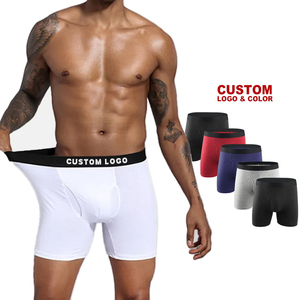 Vendita calda Mens intimo <span class=keywords><strong>Boxer</strong></span> produttore Logo personalizzato modale cotone bambù tronchi intimo <span class=keywords><strong>uomo</strong></span> slip <span class=keywords><strong>Boxer</strong></span> - Product Image 2