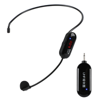 Microphone sans fil à longue portée, 10 w, casque pour amplificateur vocal, haut-parleur, Guide d'enseignement
