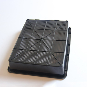 DD1657 Plateaux de culture <span class=keywords><strong>en</strong></span> <span class=keywords><strong>plastique</strong></span> Microgreens pour Mini Pot de fleurs Pépinière Germination Propagator Mesh Bottom Seed Starter Trays - Product Image 5