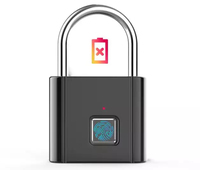 Wasserdichtes IP65 Smart Digital Alarm Finger abdruck Vorhänge schloss/Smart Biometric Fingerprint Vorhänge schloss für Box Bag Bike Door Warehouse