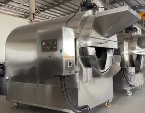 500Kg Drum Moer Roosteren Machine Voor Pinda, Maïs, Rijst, Meloen Zaad Grote Industriële Koffiebrander