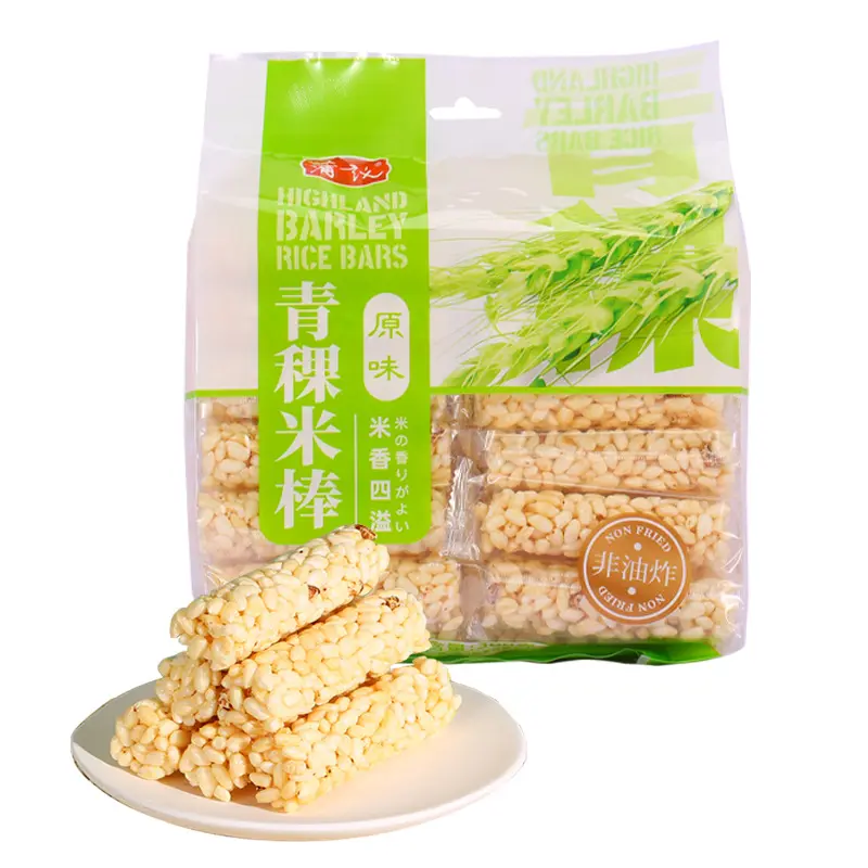 Tailandês Snack Food Arroz Crackers para Atacado OEM Private Label Serviço Sabor Personalizado Peso Líquido 7.5kg