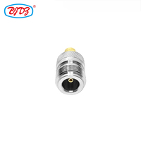 Adaptador Coaxial RF de Fábrica de 50 Ohmios y 6 GHz, Conector SMA Macho a Conector N Hembra, Convertidor de Latón y Cobre para Conectores de Antena Wifi