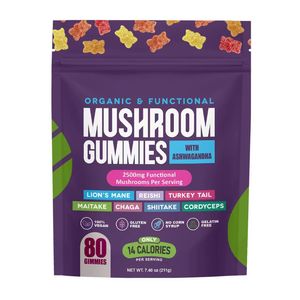 OEM Private Label funghi Gummies integratori alimentari per la salute degli enzimi Extra forza capelli lisci caramelle caramelle gommose Fudge - Product Image 1