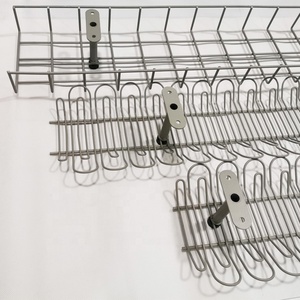 OEM Customized Simple metal Under Desk Cable Management Tray Desk Cable Tray