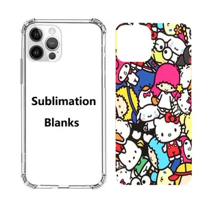 New Coming Fast Delivery Transparent 4corner Airbag TPU PC Sublimation Blanks Phone Case For Samsung A12
