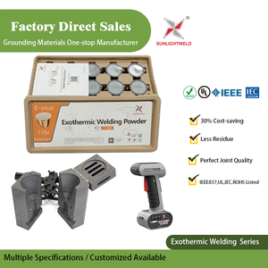 Kits d'outils de soudage exothermique à allumage électronique certifiés CE, fournisseur de matériaux de mise à la terre SUNLIGHTWELD EPLUS vs <span class=keywords><strong>Cadweld</strong></span> - Product Image 2