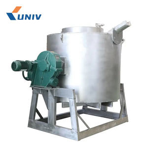 100Kg 1T Horno de inducción Aleación de tungsteno Capacidad Tubo Industrial Metal Aluminio Fusión 800 Monitor Programable Fácil de operar - Product Image 3