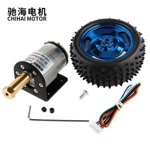 Rueda Mecanum Metálica ChiHai Motor CHR-GM37-520ABHL de 60 mm con Motor con Codificador de 12 V para Coche RC DIY - Product Image 2