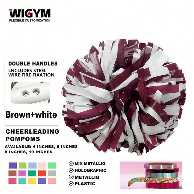 Customized School Sports Meeting PE Mixed Color Plastic Durable High Quality WIGYM Environmentally Friendly Girl Cheerleading