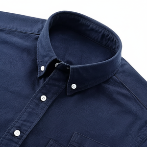 Camisas de vestir informales con cuello vuelto para hombre. - Product Image 1