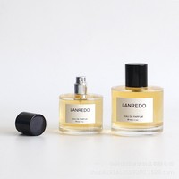 Flacons vaporisateurs en verre transparent bon marché pour parfums et cosmétiques 30 ml/100 ml