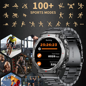 Reloj Inteligente KT85 AMOLED de 1.43 Pulgadas con Llamadas Bluetooth, Linterna, Resistencia al Agua 5ATM, Monitor de Actividad Física, Carga Magnética, Android - Product Image 2
