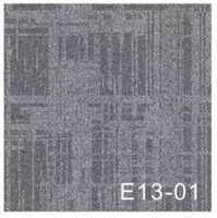 Dalles de moquette autocollantes 66x66 en PVC avec support PET, amortissantes, insonorisantes, robustes, pour hall d'hôtel, sol modulaire