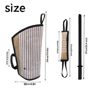 Professionele Trainingsset Voor Duitse Herdershond Met 50Cm Hond Anti-Bijtmouwen Pak Voor Training - Product Image 4