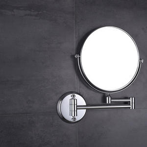 Moderner Hotel-Badezimmerspiegel aus Messing, 6 Zoll, ausziehbarer Arm, faltbar, 3-fach doppelseitig, für Waschtisch, Dusche, Rasur, Vergrößerung, Make-up - Product Image 5