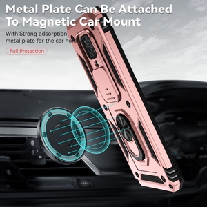 Funda protectora resistente a prueba de golpes con soporte de anillo, cubierta de lente de protección de cámara, armadura anticaída de supervivencia para <span class=keywords><strong>REDMI</strong></span> note 9s/Note 9 PRO - Product Image 4