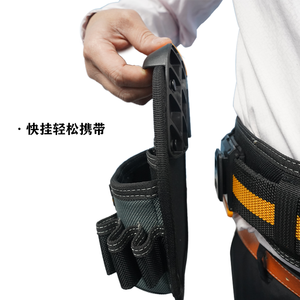 TOOL STACK Oxford Zippered Carpenter Pouch Work Bag Heavy Duty Hvac Plumber Construction Electrician Tool Bag - Product Image 5