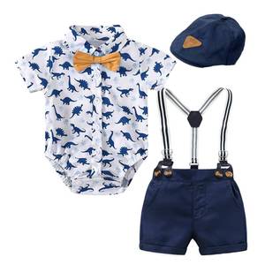 Robe de baptême pour enfant, <span class=keywords><strong>costume</strong></span> formel pour bébé de 1 an, robe de fête pour garçon - Product Image 1