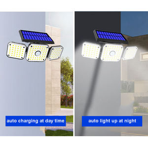 太阳能庭院灯户外防水Led运动传感器壁灯可充电灯LED带PIR传感器的太阳能灯 - Product Image 3