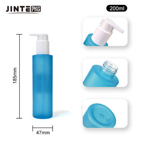 Flacon de conditionnement en plastique vide pour lotion corporelle, gel douche, <span class=keywords><strong>shampoing</strong></span>, nettoyant, 150 ml, 200 ml, avec pompe à fermeture tournante - Product Image 5