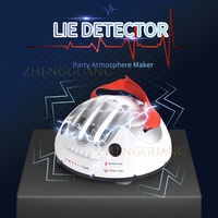 Détecteur de mensonge intelligent Zhengguang à choc électrique, jeu de vérité ou de défi, jouet fantaisie, polygraphe en plastique