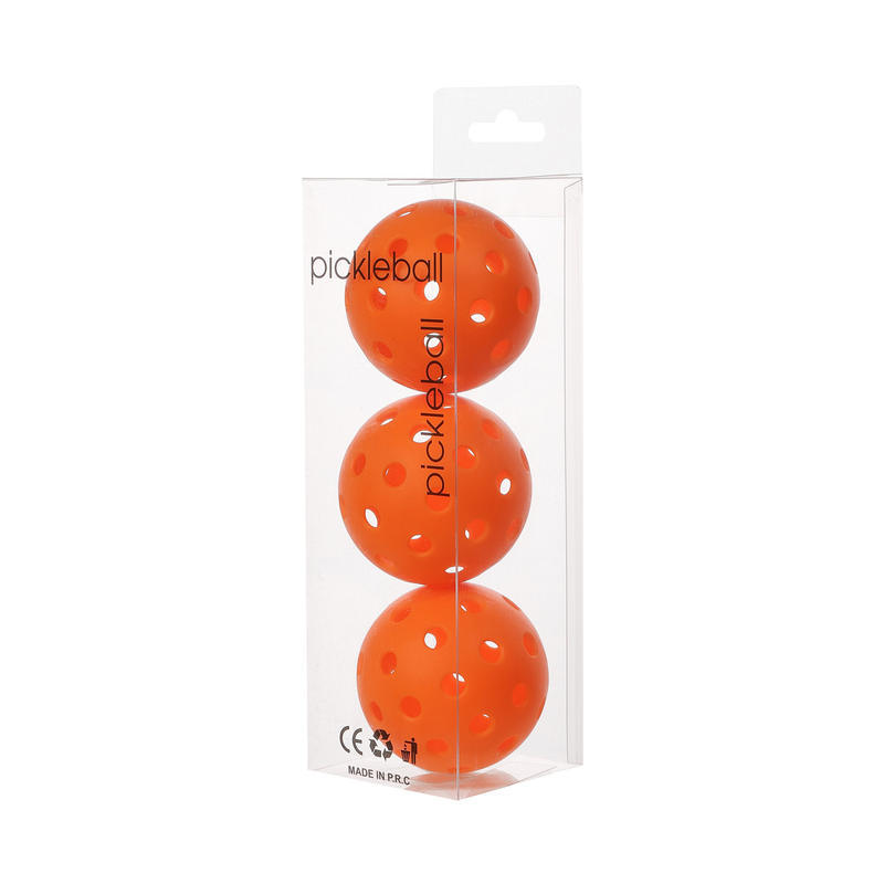 TPE Durable High Elasticity Eco-friendly Plastic Core Paddles Adult Pickleball Set Outdoor Training 40 Holes Equipment