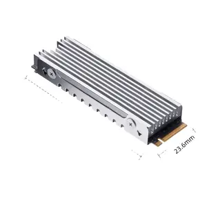 PS-5 M.2 SSD Dissipador De Calor NVMe M2 2280 Folha De Alumínio Sólido Refrigerador Do Disco Rígido Condutividade Térmica De Silício para PS-5