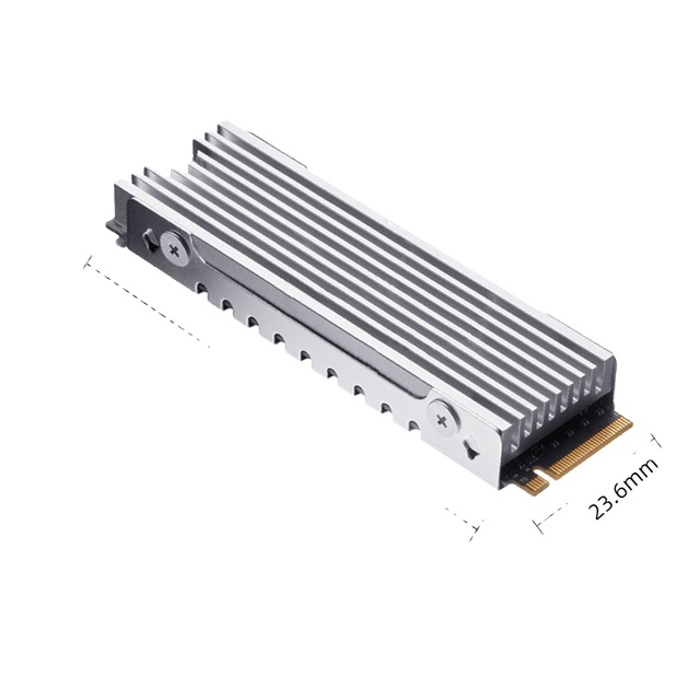 PS-5 M.2 SSD Heatsink NVMe Heat Sink M2 2280 Solid Aluminum Sheet Hard Disk Cooler Thermal Conductivity Silicon for PS-5