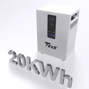 Teze All In One 10kW Wechsel richter 51,2 V 400Ah 20kWh Mobile Ess Solarenergie speichers ystem Lithium batterie