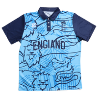 Maillot de cricket bleu personnalisé, nouveaux vêtements de sport respirants et durables avec conception uniforme de sublimation