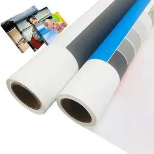 High quality acrylic painting student art work materials glossy fine art fabric inkjet for pigment printing